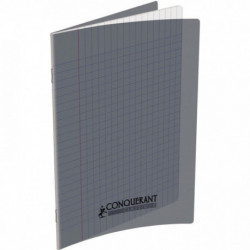 CAHIER POLYPRO GRIS 17x22 90G 96 PAGES SEYES 400002772