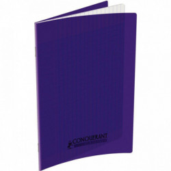 CAHIER POLYPRO VIOLET 17x22 90G 48 PAGES SEYES 100105472