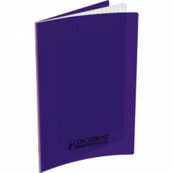 CAHIER POLYPRO VIOLET 17x22 90G 60 PAGES SEYES CONQUERA 100105475