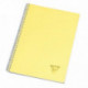 CAHIER SPIRALE A4 180P SEYES90G  LINICOLOR FRESH CLAIREFONTAINE FAB France