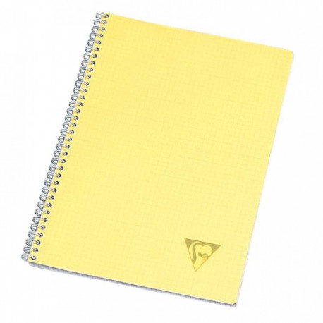 CAHIER SPIRALE A4 180P SEYES90G  LINICOLOR FRESH CLAIREFONTAINE FAB France