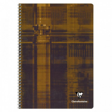 CAHIER SPIRALE A4 100P 90G 5X5 PEFC CLAREFONTAINE FAB France 