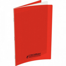 CAHIER POLYPRO ROUGE 21x29,7 90G 96 PAGES SEYES CONQUERA 100102940