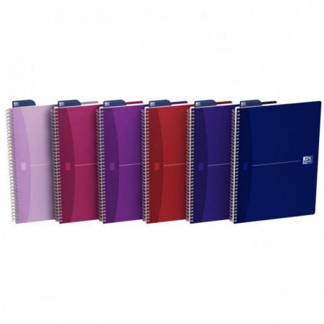 CAHIER SPIRALE  A4 90G 180P 5X5  MY STYLE