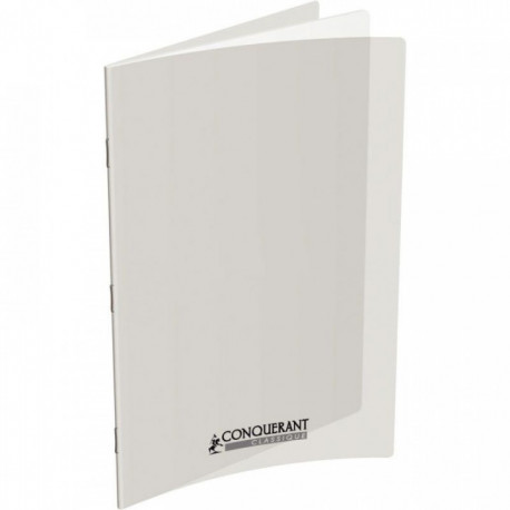 CAHIER CONQUERANT POLYPRO INCOLORE 24x32 90G 96 PAGES UNI OXFORD 100101311