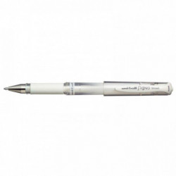 STYLO BILLE GEL UMN 153 BLANC UNIBALL UM153 BL