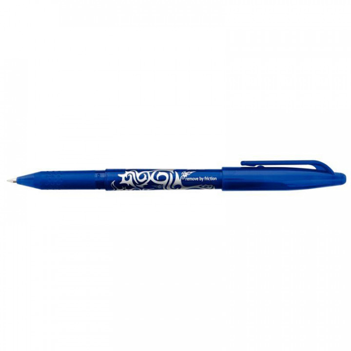 Lot de 2 stylos FriXion Ball Bleu 0,7mm + 1 gomme FriXion + 2