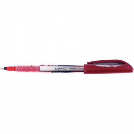 ROLLER ROUGE  ENCRE LIQUIDE POINTE MOYENNE
