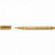 MARQUEUR METALLIC  OR  8323-11 STAEDTLER ENCRE PIGMENTEE EFFACBLE SUR SURFACE LISSE AVEC CHIFFON HUMIDE