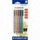 MARQUEUR METALLIC MARKER 8323 *PQT5*ASSORTIS STAEDTLER 8323-S BK5