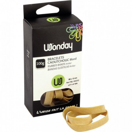 BRACELET BLOND 180X10MM BTE100G