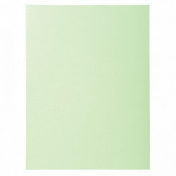 CHEMISES COULEURS VIVES 210 G PEFC RESITANTESOYEUSE  210 G VERT CLAIR PQT 100