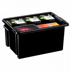 BAC DE RANGEMENT STRATA 14,5 LITRES NOIR