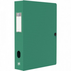 BOITE CLASST PP DOS 60MM VERT 7/10e FERMETURE PRESSION ELBA 100200161
