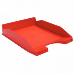 CORBEILLE COURRIER OPAQUE RECYCLABLE H6,5CM ROUGE FAPI BY  93-03