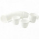  TASSE CAFE PS BLANC PQT50