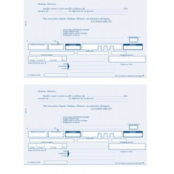 RTTE 100 FEUILLES A4 DEUX TRAITES PAR FEUILLE