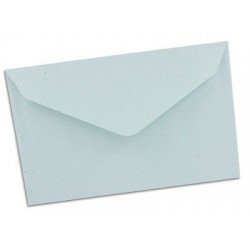 BTE 500 ENVELOPPES ADMINISTRATIVES C6 BLEU PATE GOMMÉE 114x162 GPV