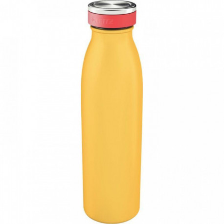 BOUTEILLE ISOTHERME 500ML JAUNE SANS BPA OK LAVE VAISSELLE