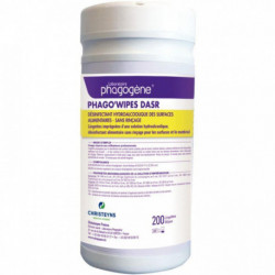 LINGETTES DÉSINFECTANTES HYDROALCOOLIQUE BOÎTE 200