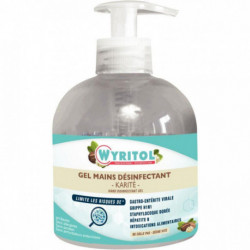 GEL HYDROALCOOLIQUE KARITÉ FLACON POMPE 300ML