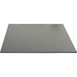 SOUS-MAIN EN CUIR 56X38CM GRIS