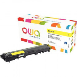 TONER COMPATIBLE A LA MARQUE BROTHER TN247Y JAUNE HAUTE CAPACITÉ