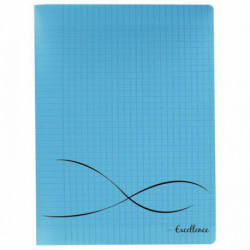 CAHIER PIQÛRE 48P. COUV. POLYPROPYLÈNE 24X32 CM SEYÈS COLORIS BLEU