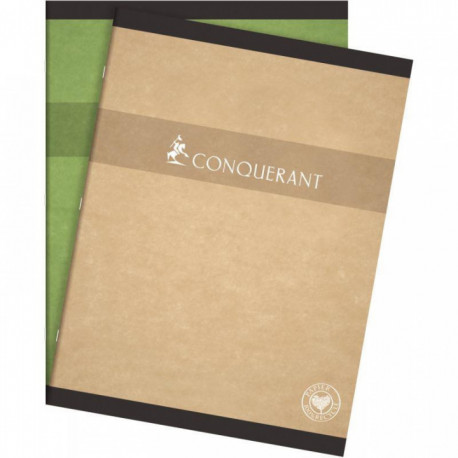 CAHIER PIQURE 24x32 70G 96 PAGES SEYES RECYCLE CONQUERANT