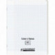 CAHIER PIQUE 48P COUV. PP+RABAT 24X32 SEYES INC