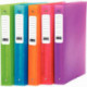 CLASSEUR EN POLYPROPYLÈNE COLOR FRESH A4+ DOS 4 CM, JAUNE ORANGÉ