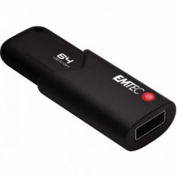 CLÉ USB 64 GO 3.2 CLICK RETRACTABLE  SECURE EMTEC
