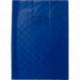 PAQUET DE 10 PROTÈGE-CAHIERS AVEC RABATS ÉPAISSEUR 22/100ÈME 21 X 29,7 CM COLORIS BLEU