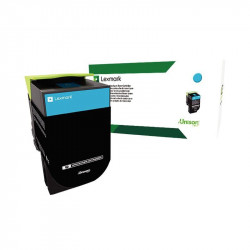 CARTOUCHE A LA MARQUE LEXMARK C242XCO CYAN, TRÈS HAUTE CAPACITÉ