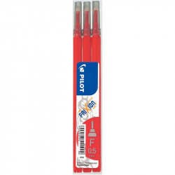 RECHARGES FRIXION POINT *SET DE 3* ROUGE