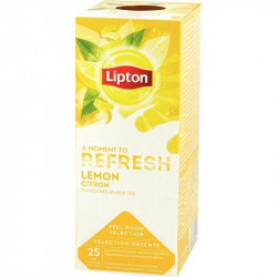 BOITE 25 SACHETS DE THÉ LIPTON SAVEUR CITRON