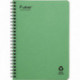 CAHIER SPIRALE A5 120P 90G  5X5  FOREVER FSC 100% RECYCLE FAB France 