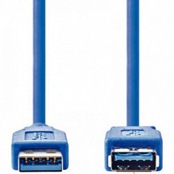 RALLONG USB 3.2 A MAL/A FEM 3M