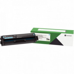 CARTOUCHE LASER LEXMARK C342XC0 CYAN.