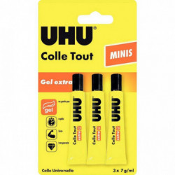 LOT 3 TUBES COLLE GEL 7ML