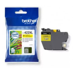 CARTOUCHE JAUNE BROTHER LC422XLY
