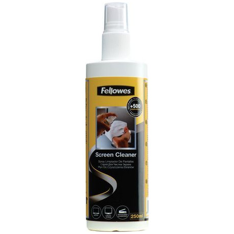 SPRAY DE NETTOYAGE ECRAN 250ML FELLOWES 9971806