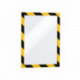 SACHET DE 2CADRES D’AFFICHAGE ADHÉSIFS 
DURAFRAME SECURITY - NOIR/JAUNE
