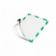 SACHET DE 5CADRE D’AFFICHAGE MAGNETIC SECURITY - VERT/BLANC 