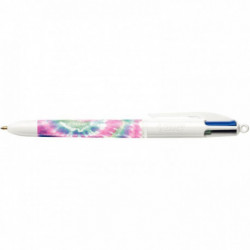 STYLO BILLE 4 COULEURS TIE AND DYE