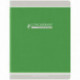 CAHIER PIQUÉ 96 PAGES, 24X32 CM, SEYÈS, PAPIER 90G, VERT