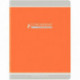 CAHIER PIQUÉ 96 PAGES, 24X32 CM, SEYÈS, PAPIER 90G, ORANGE