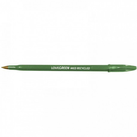 BOITE DE 50 STYLOS LOVEGREEN VERT