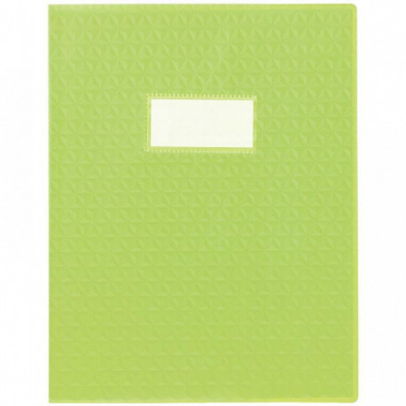 PAQUET DE 30 PROTÈGE-CAHIERS GRAIN 10/100ÈME FORMAT 17 X 22 CM COLORIS VERT CLAIR