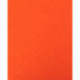 LOT DE 10 PROTÈGE-CAHIER 2 GRANDS RABATS  FORMAT 18 X 22 CM CARTE LUSTRÉE COLORIS ORANGE